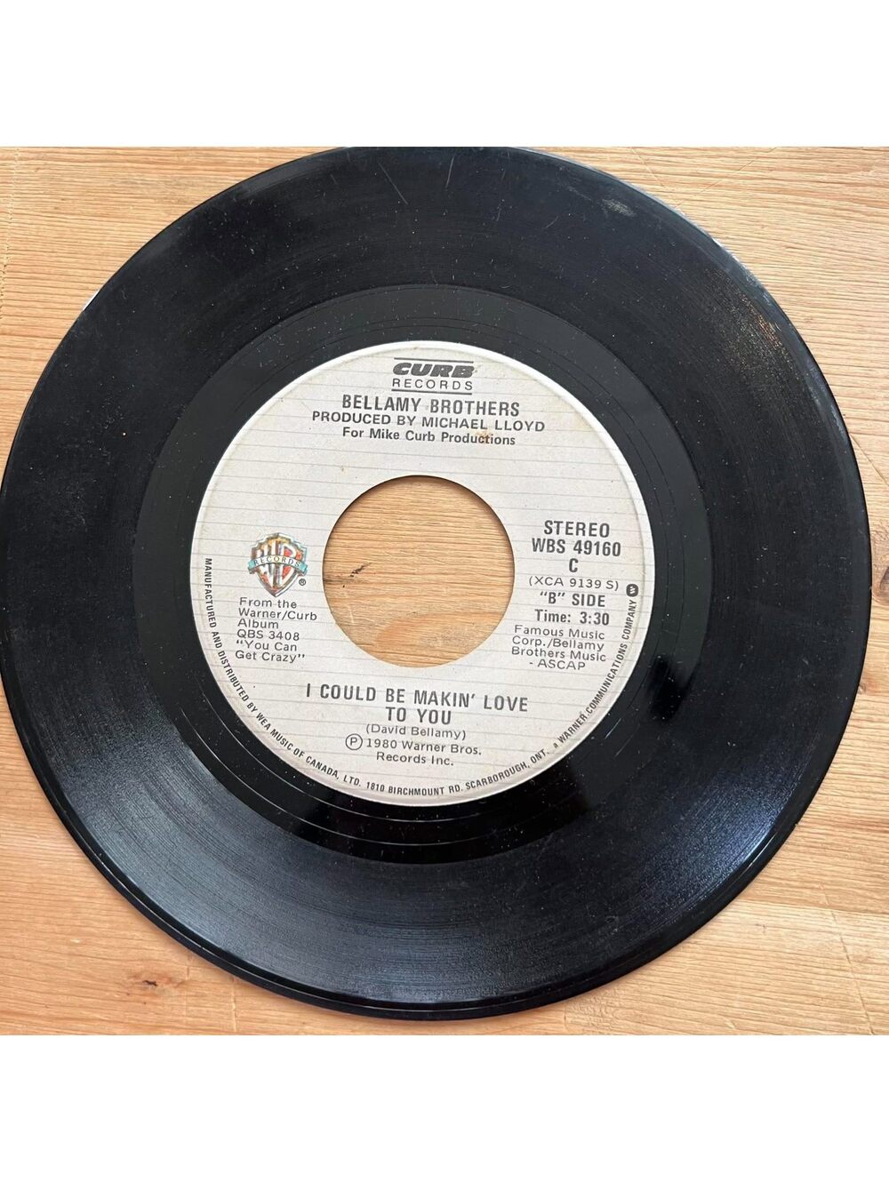 Bellamy Brothers - I could be makin' Love to You/Sugar Daddy 45rpm VG+ R20